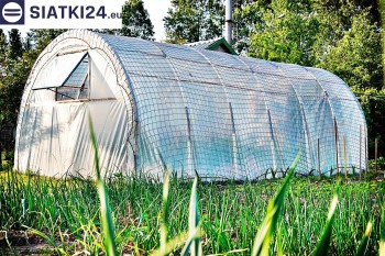 Siatki Bielsk Podlaski - Zabezpieczenie foli na tunelu dla uprawy warzyw przed wiatrem dla terenów Bielska Podlaskiego
